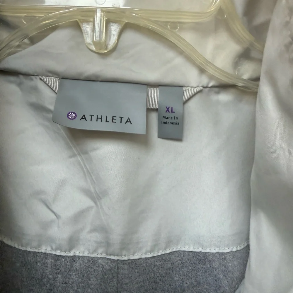 Athleta Silver Gray Jacket - Picture 3 of 3